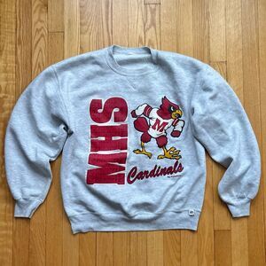 Vintage Middleton WI Cardinals Russel Athletic Men’s Crewneck Sweatshirt Medium